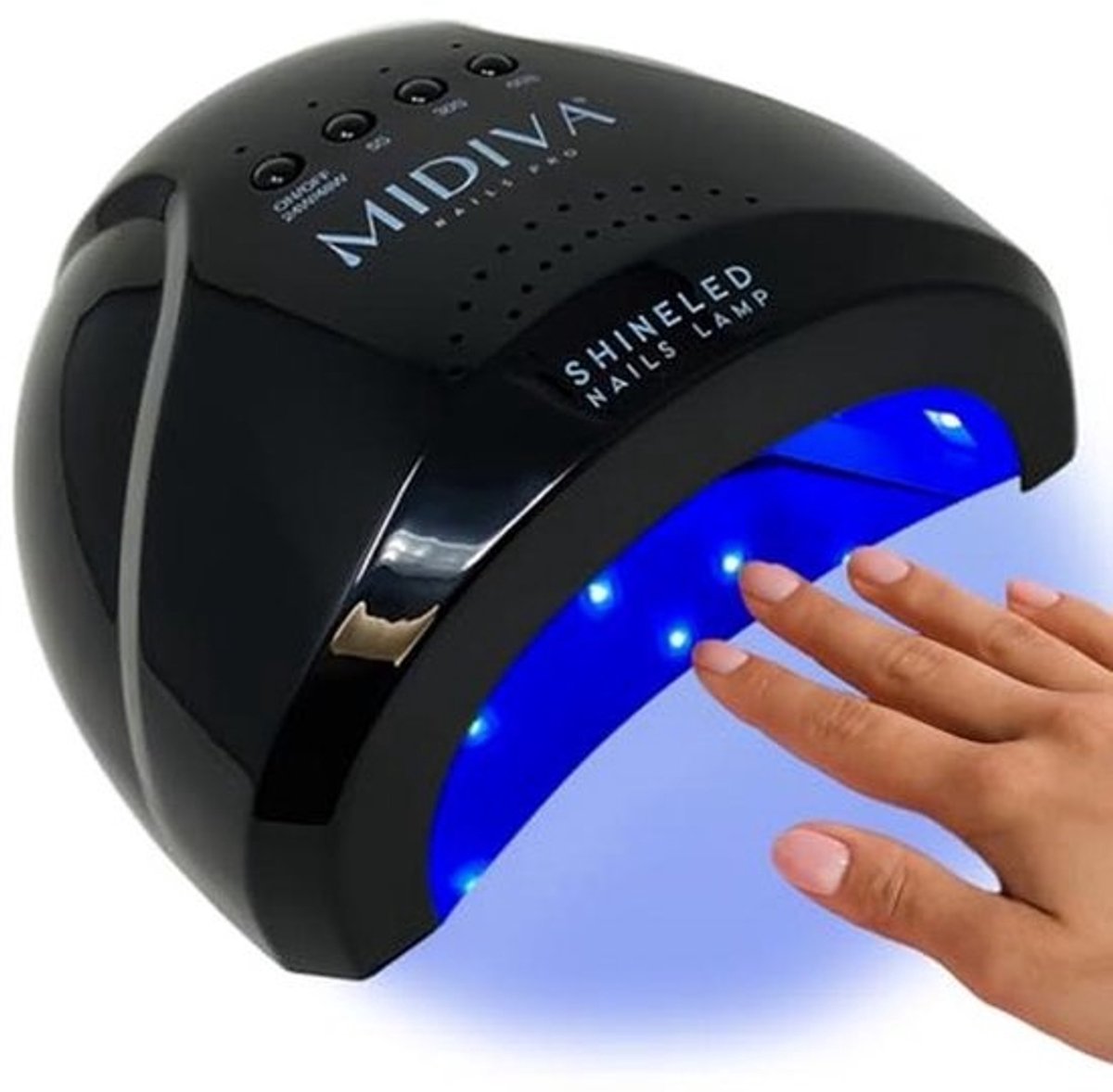 Professionele UV-LED Nagellamp 48 Watt - Semi-Permanente Acrylgel en Nagelopbouw met Timer - Personaliseerbaar