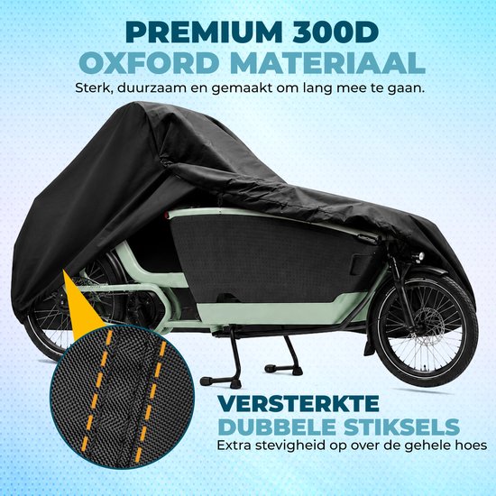 Vebics Bakfietshoes zonder huif - Bakfietshoes waterdicht - Geschikt voor o.a Urban Arrow, Lovens, Babboe, Vogue, Dolly, Makki van Vebics — afbeelding 3