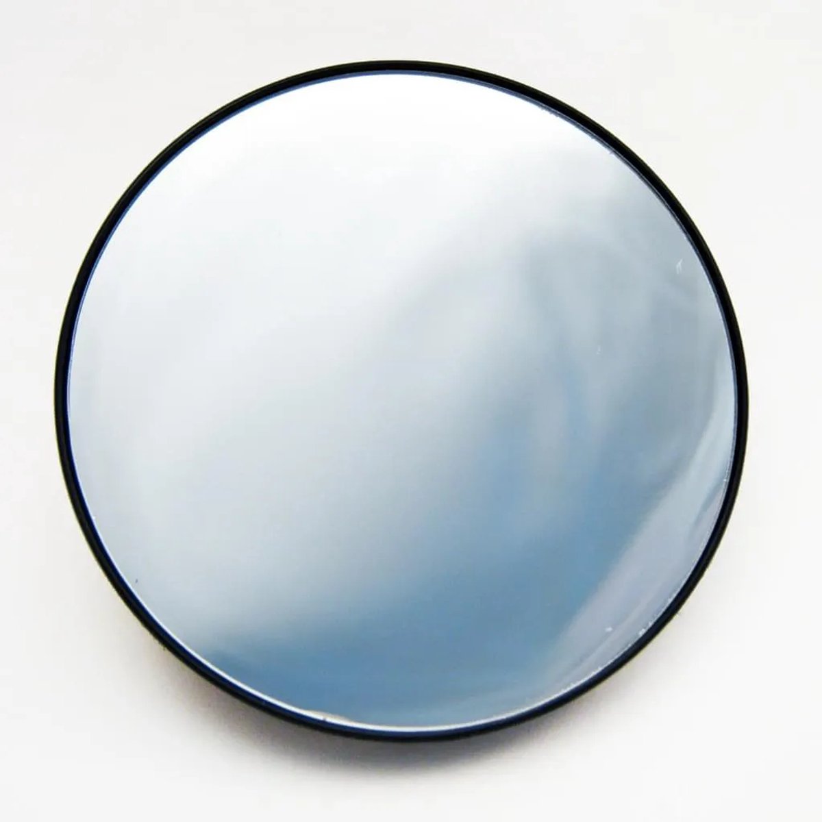 Een rond spiegeltje van 8,8 cm Geschikt voor 5x vergroting en zuignap, een klein badkamerspiegeltje dat gebruikt kan worden Geschikt voor make-up, ontharen Geschikt voor een pincet en het verwijderen van mee-eters/huidonzuiverheden.