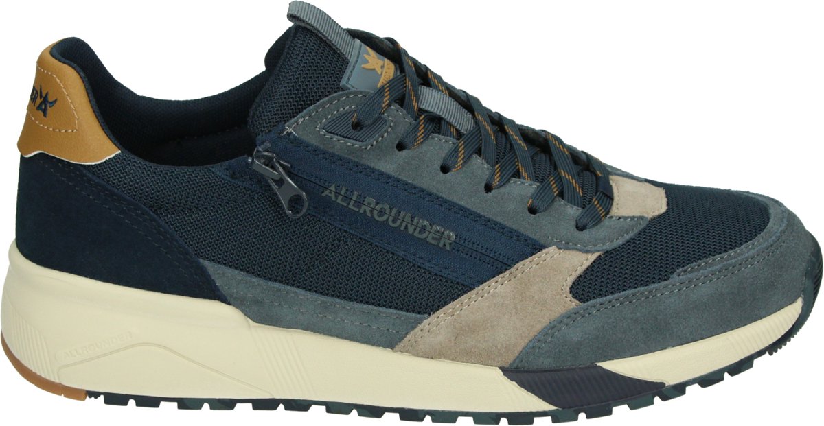 Mephisto Allrounder - SCARMARO C.SUEDE 04 - Lage sneakersVrije tijdsschoenenHeren sneakers - Kleur: Blauw - Maat: 46