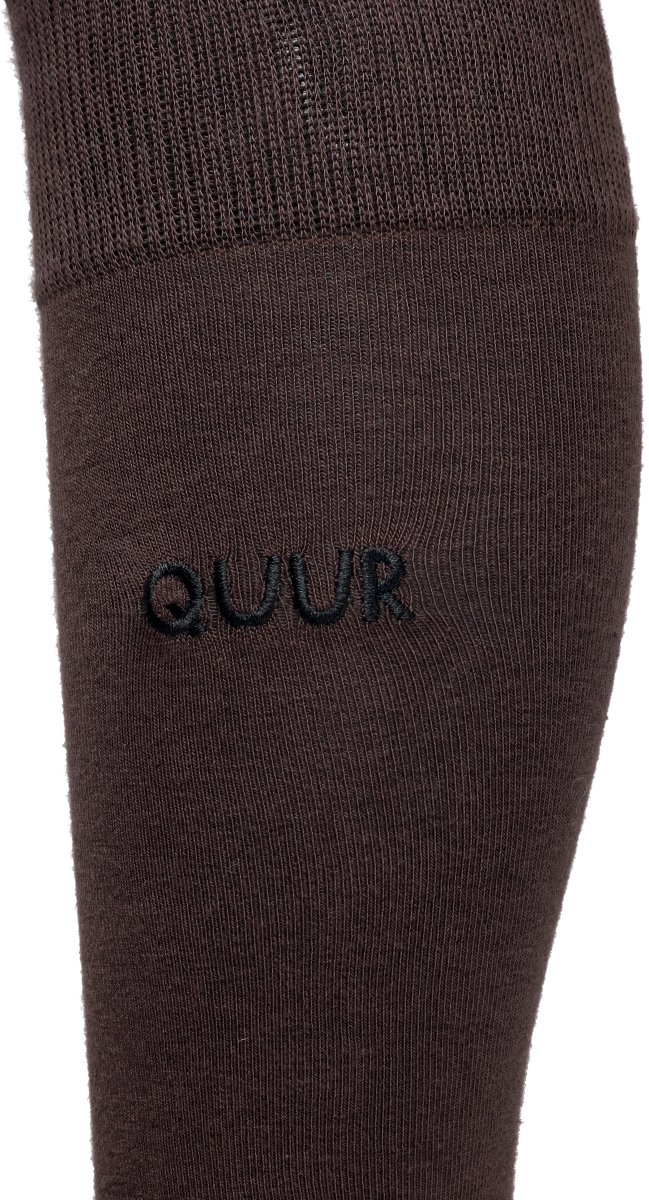 Quur Paardrijsokken Quur Bruin