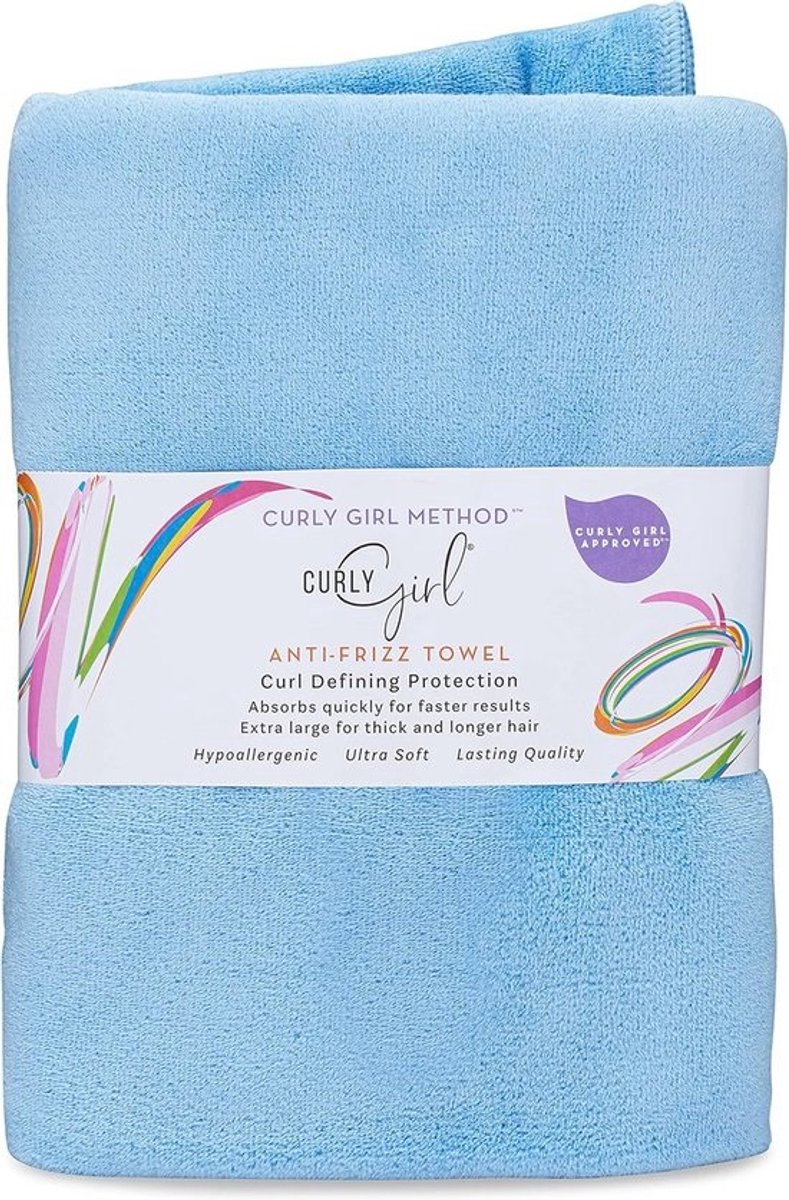 Microvezel Haar Handdoek voor Krullend Haar - Anti-pluis en Sneldrogend