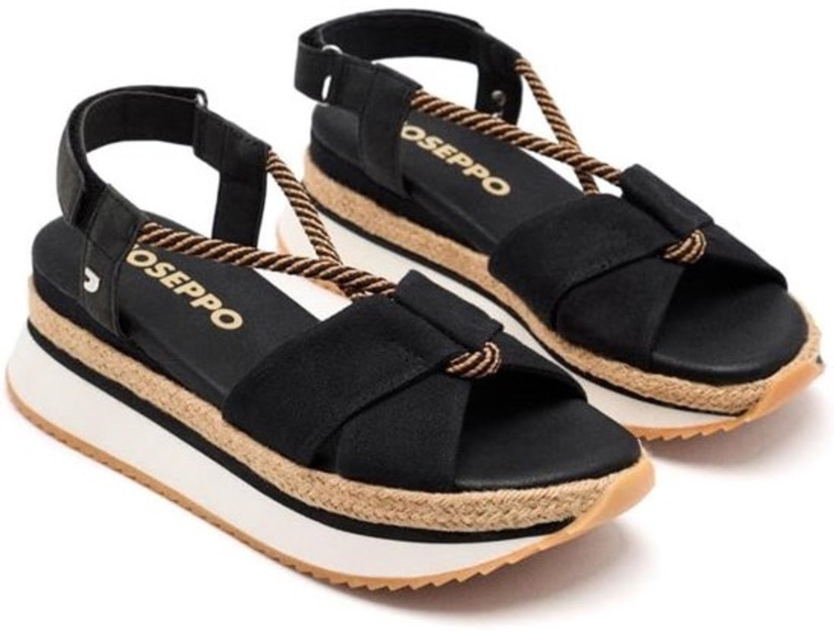 Sportieve dames sandalen met plateau
