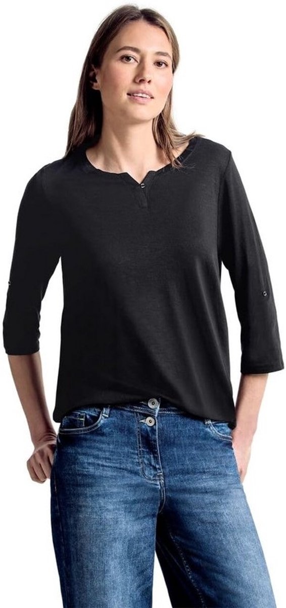 Dames T-shirt Zwart XXL - Casual en Comfortabel