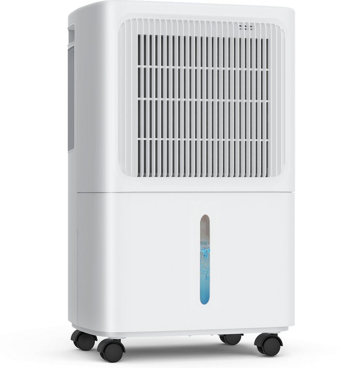 LEENON Luchtontvochtiger - Dehumidifier - 12l/D ontvochtiging - Grote watertank 1.6L capaciteit, 10-40m2 - Voor huis, kamer, badkamer & kelder