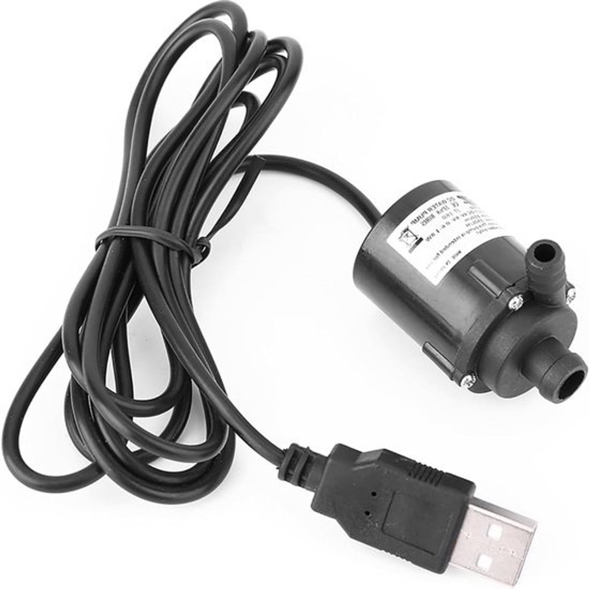 Dailygoody - Mini Submersible Waterpomp - USB Aangedreven 150L/h - Ideaal voor Aquariums - Stil en efficiënt - Compact formaat - Geschikt voor kleine
