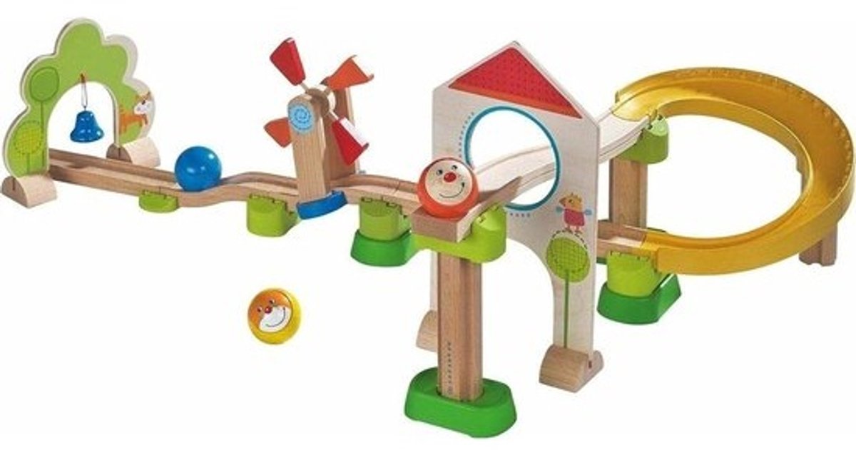 Kullerbü Windmolen Knikkerbaan - Met Speciale Effecten voor Kinderen van 2 Jaar en Ouder