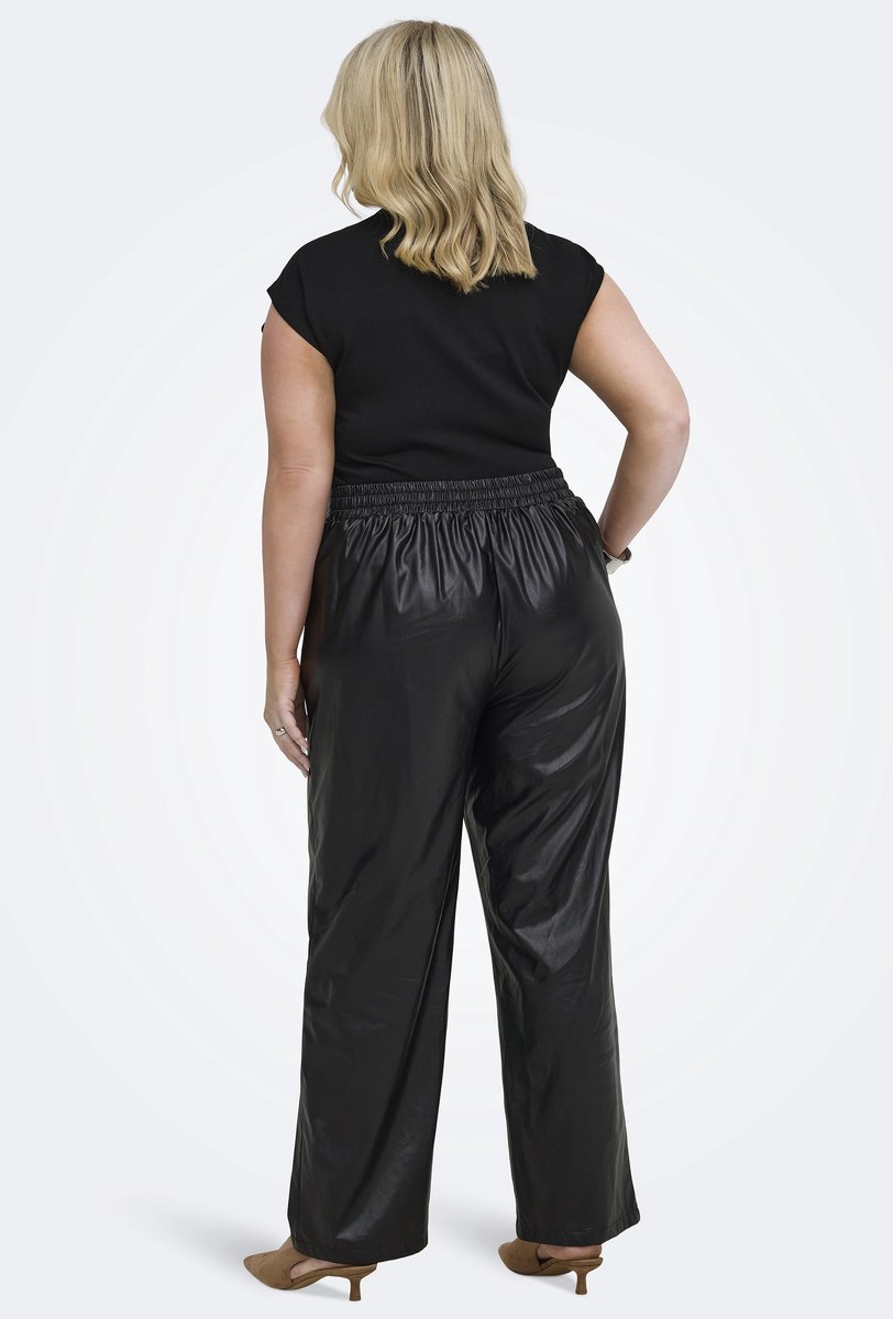ONLY broek imitatie leer 32 inch