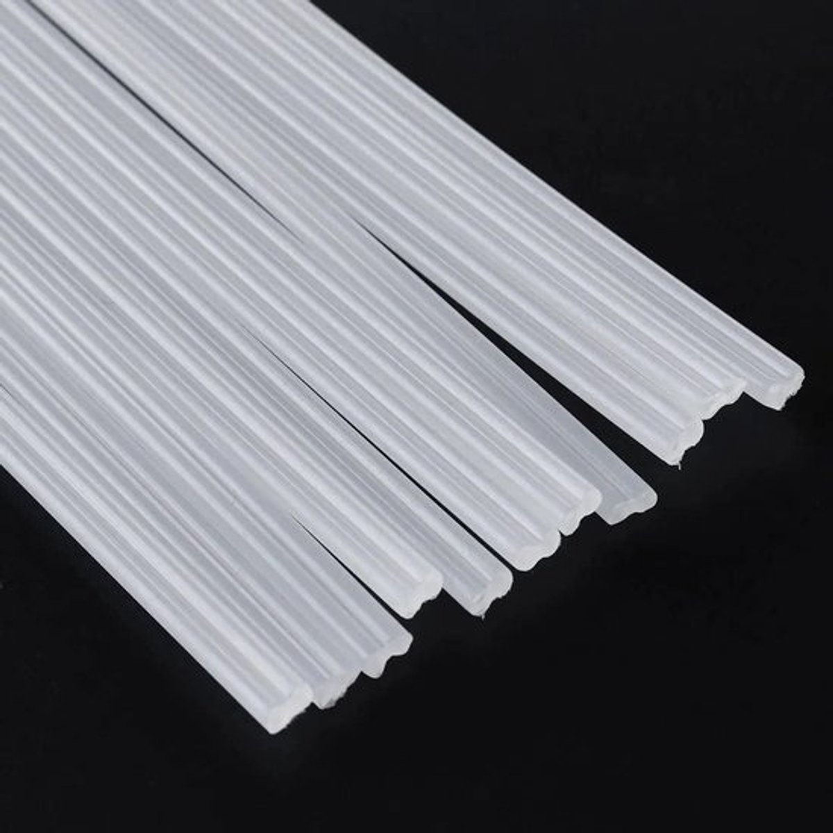Kunststof lasstaven - Plastic lasmateriaal - Kunststof reparaties - Corrosiebestendig - 200mm 50 stuks - Diverse kleuren