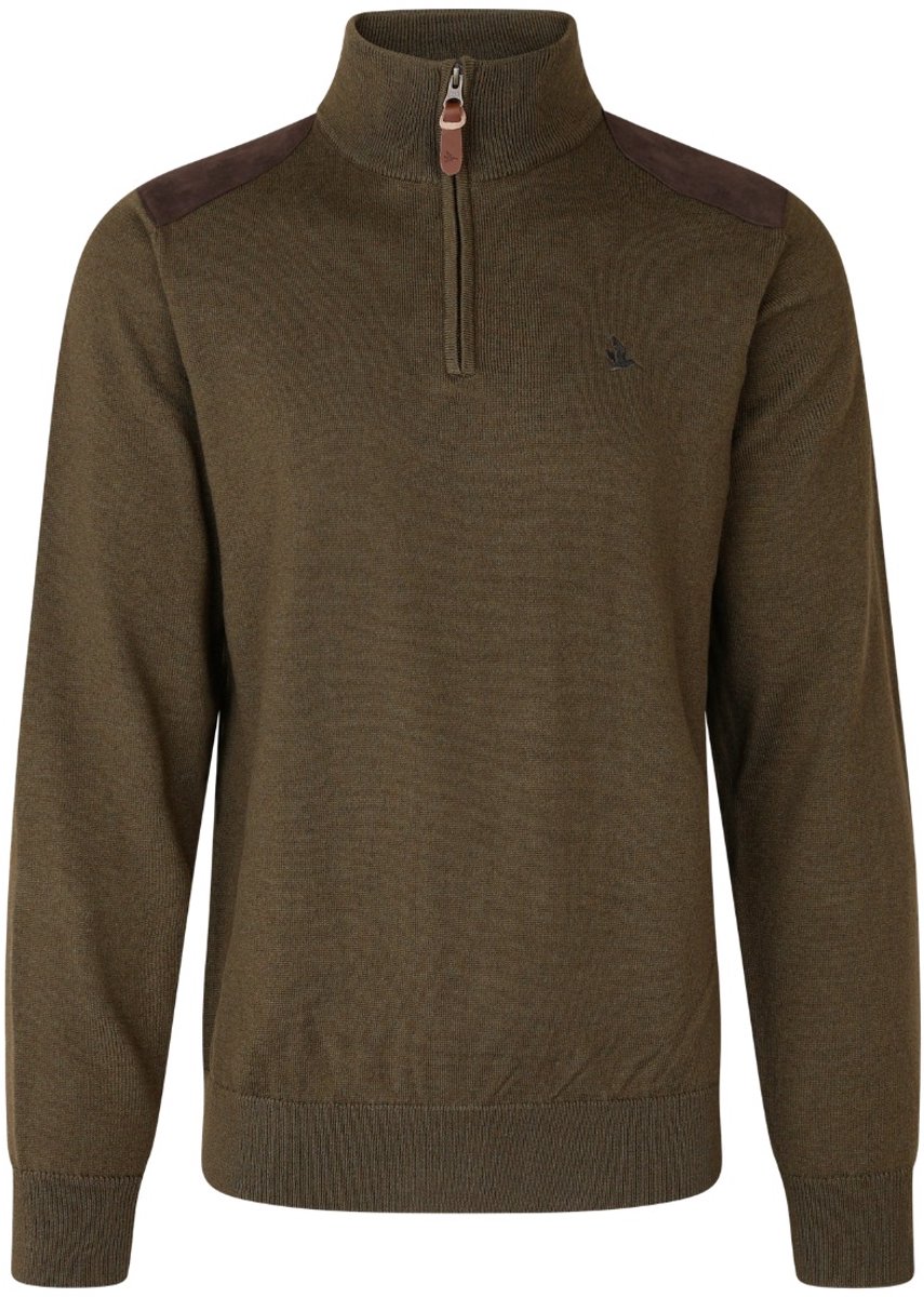 Seeland Pine Half Zip Light Pine Cypress
