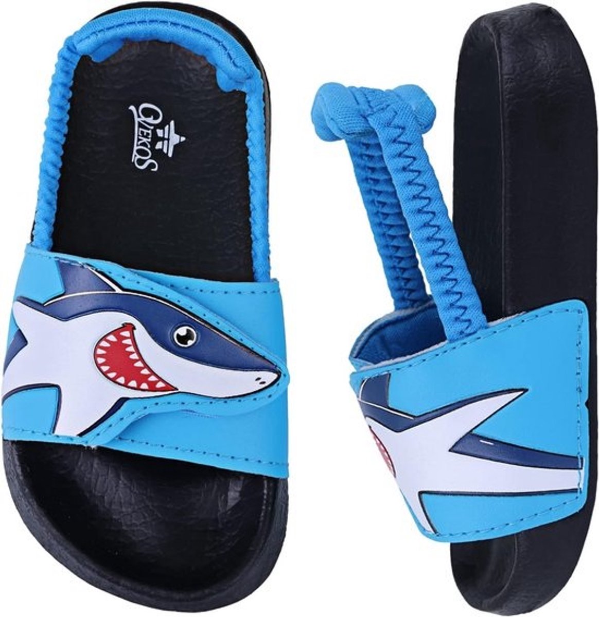 Kinderzomersandalen Strand Zwembad Antislip Plat 20-32 EU