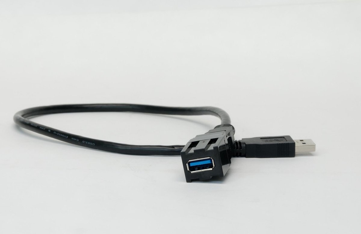 USB 3.0 connector/insert with detachable cable A/A 50cm