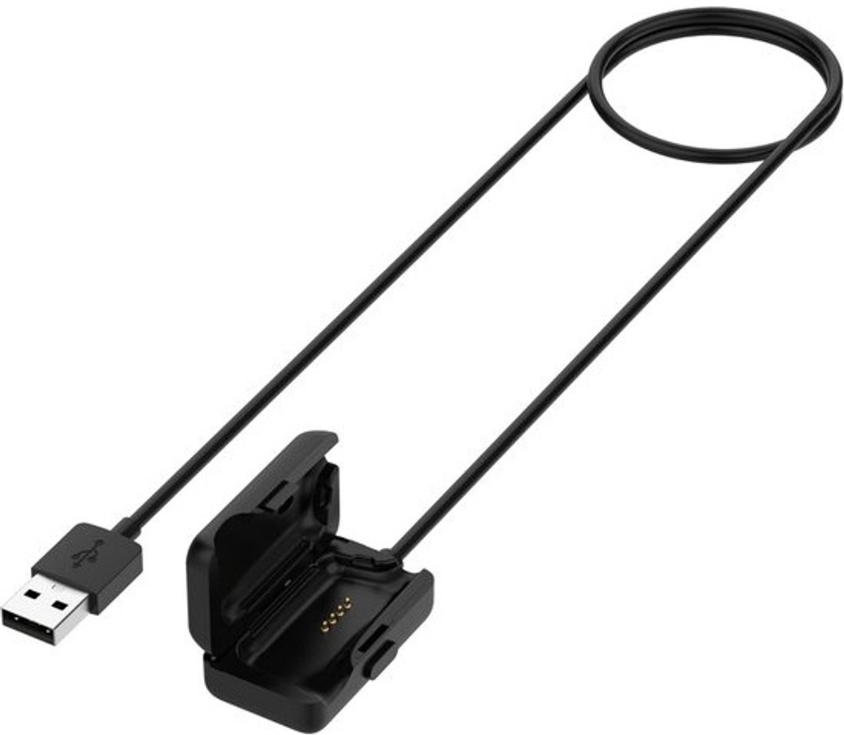 USB Laadstation met 1m Kabel voor Draadloze Sportkoptelefoons
