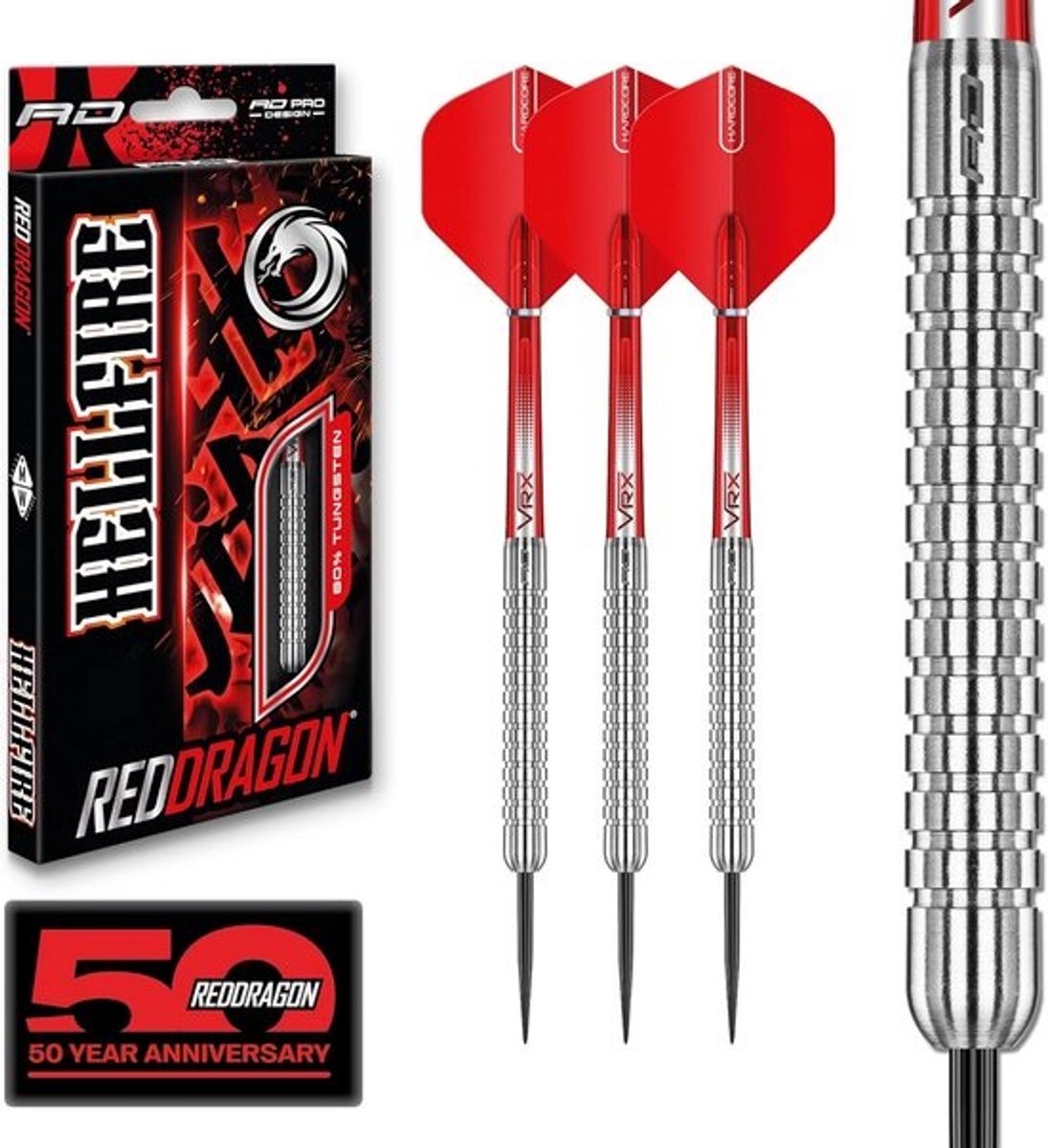 Professionele Tungsten Darts Arrows met Flights en Dart Shafts - 24g of 26g