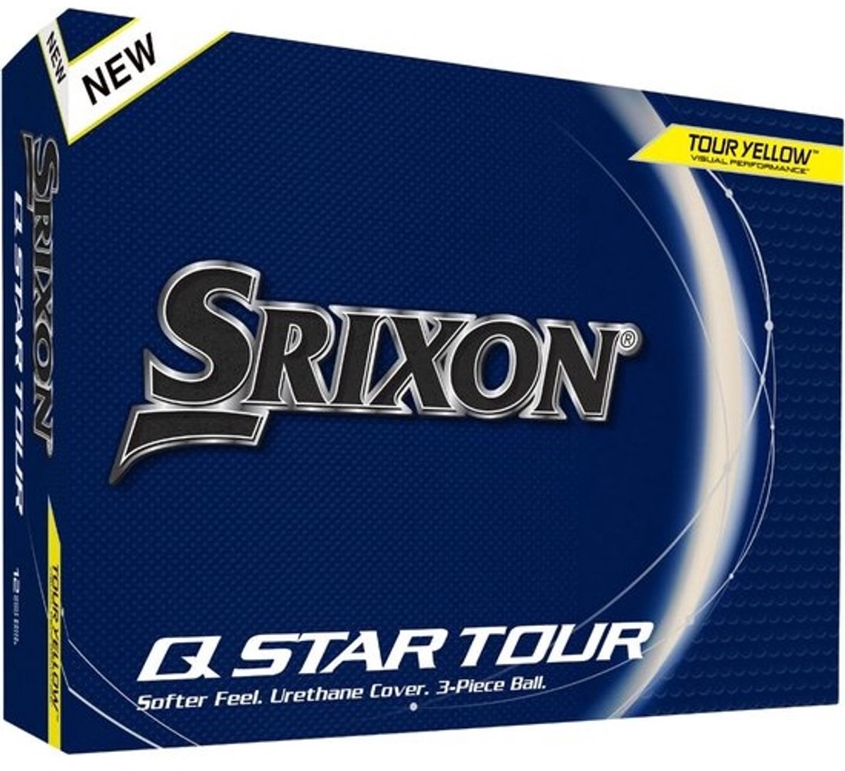 Q-Star Tour 5 Golfballen - Dozen van 12 - Zacht Gevoel en Hoge Prestaties - Premium Golfaccessoires