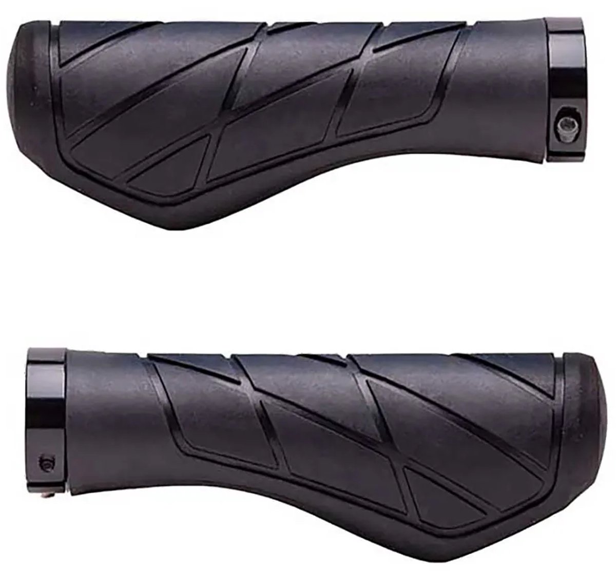 Brn Palm Geo Lock Handvatten Zwart 135 mm