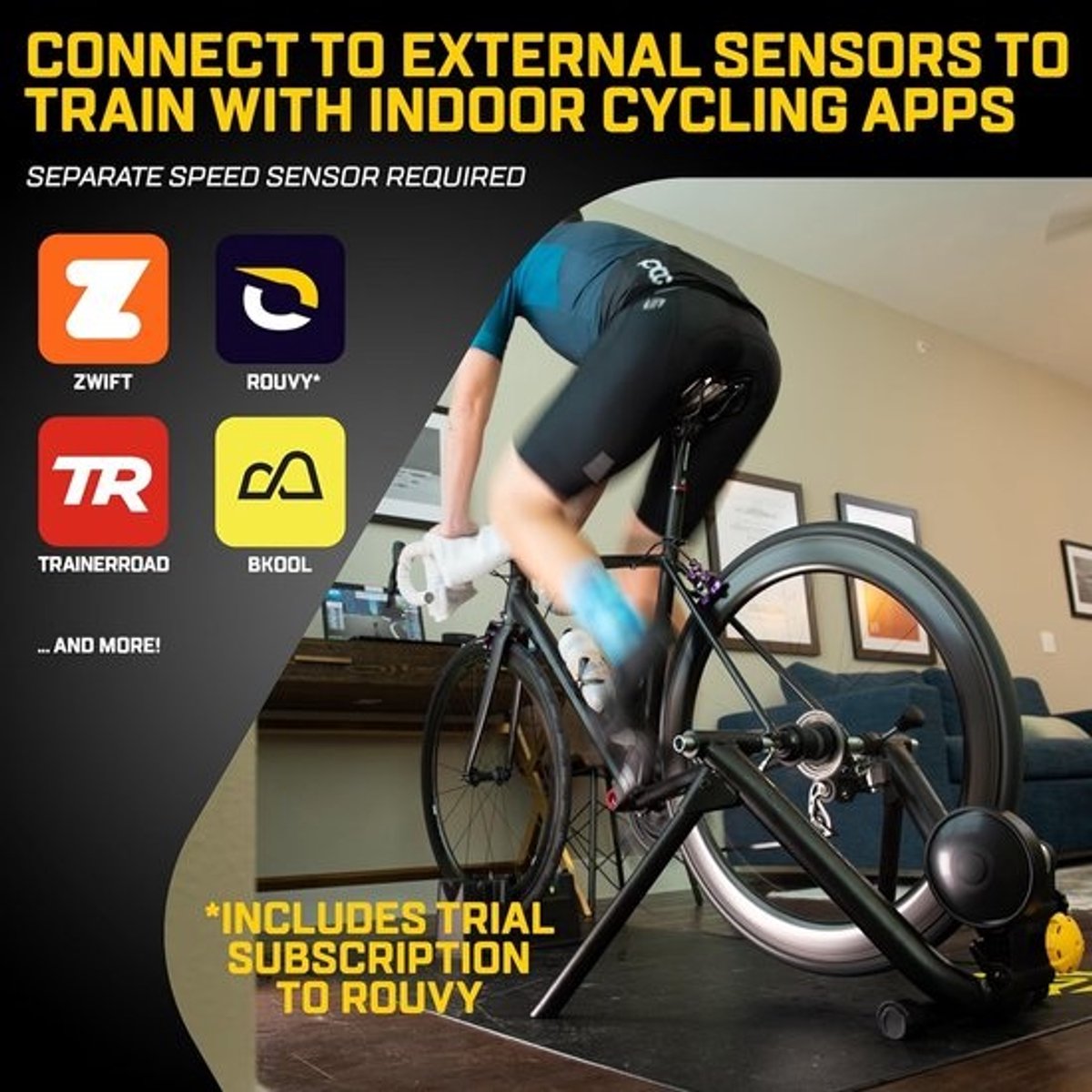 Turbotrainer met Weerstandsregelaar voor Racefiets en Mountainbike
