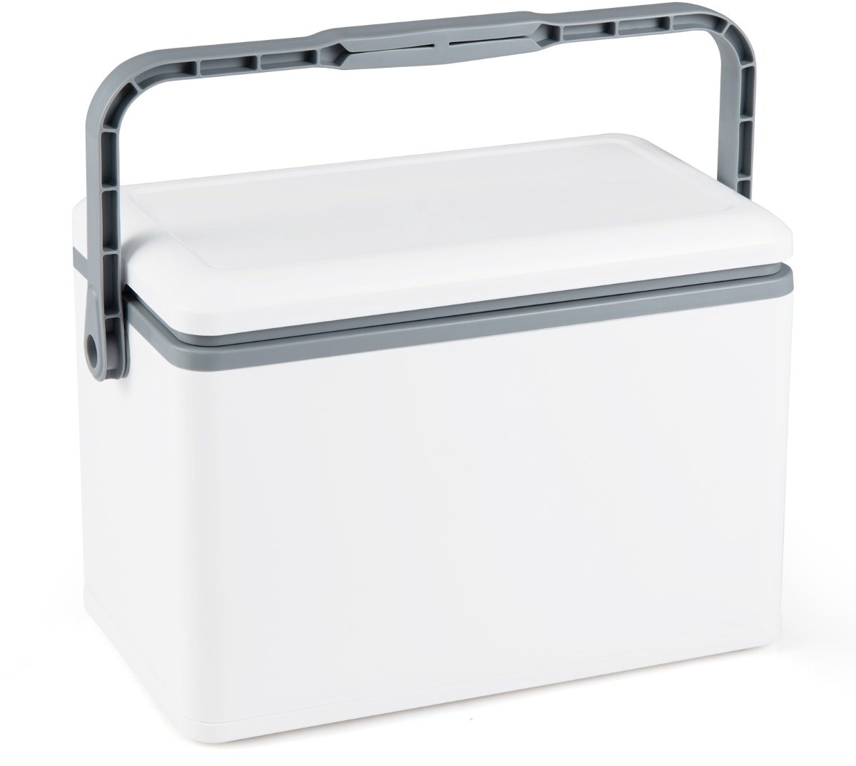 SureDeal® - Koelbox - Draagbare Harde Liter - Ergonomische Handgreep Draagbare - 48,5x29x31,5 cm - Wit