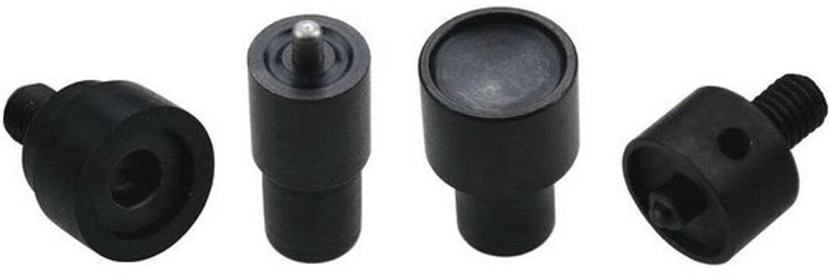 Drukknop Gereedschap - Persgereedschap Naaivrij - Drukknopen Plaatsen - Voor S-Veer Sluitingen - 125 mm - Zwart