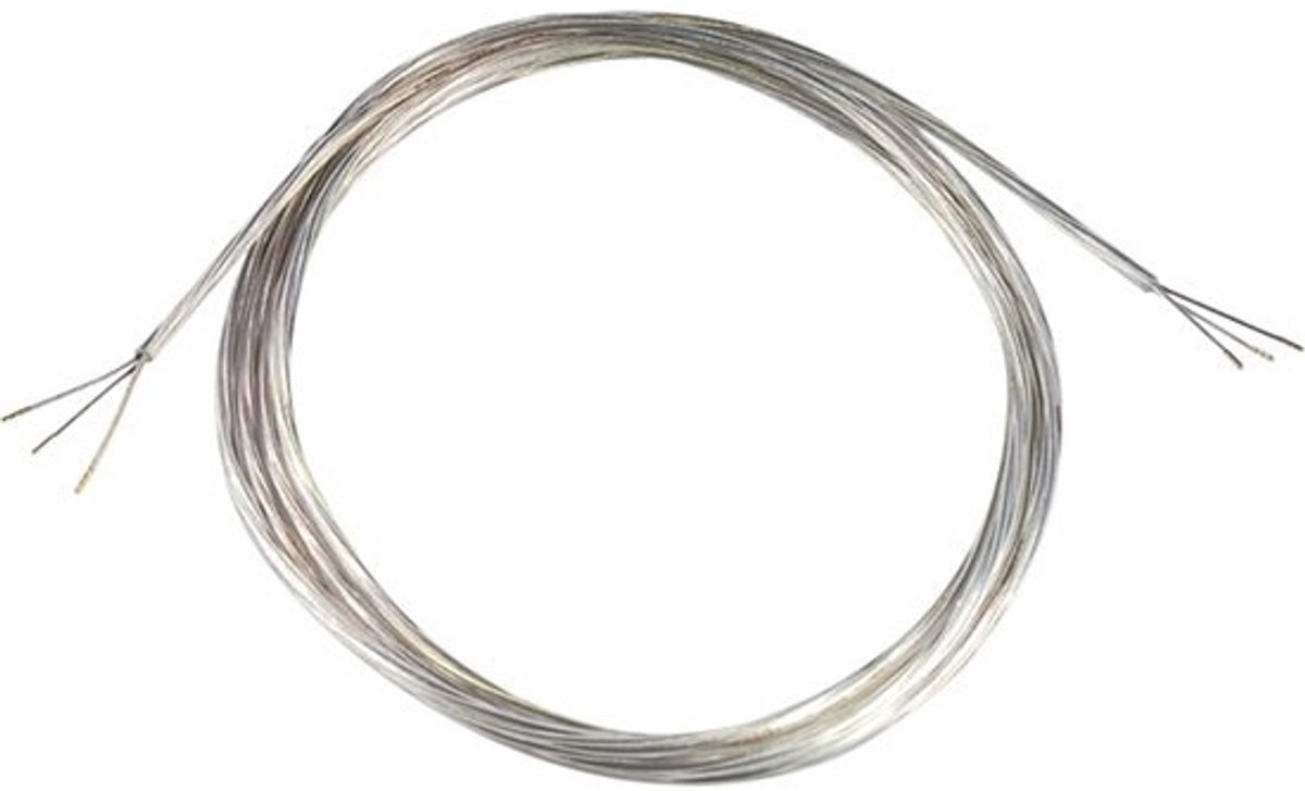 Aansluitkabel - Stroomkabel - Apparaten Aansluiten - Hittebestendig FEP - 3 meter 075 mm² - Transparant