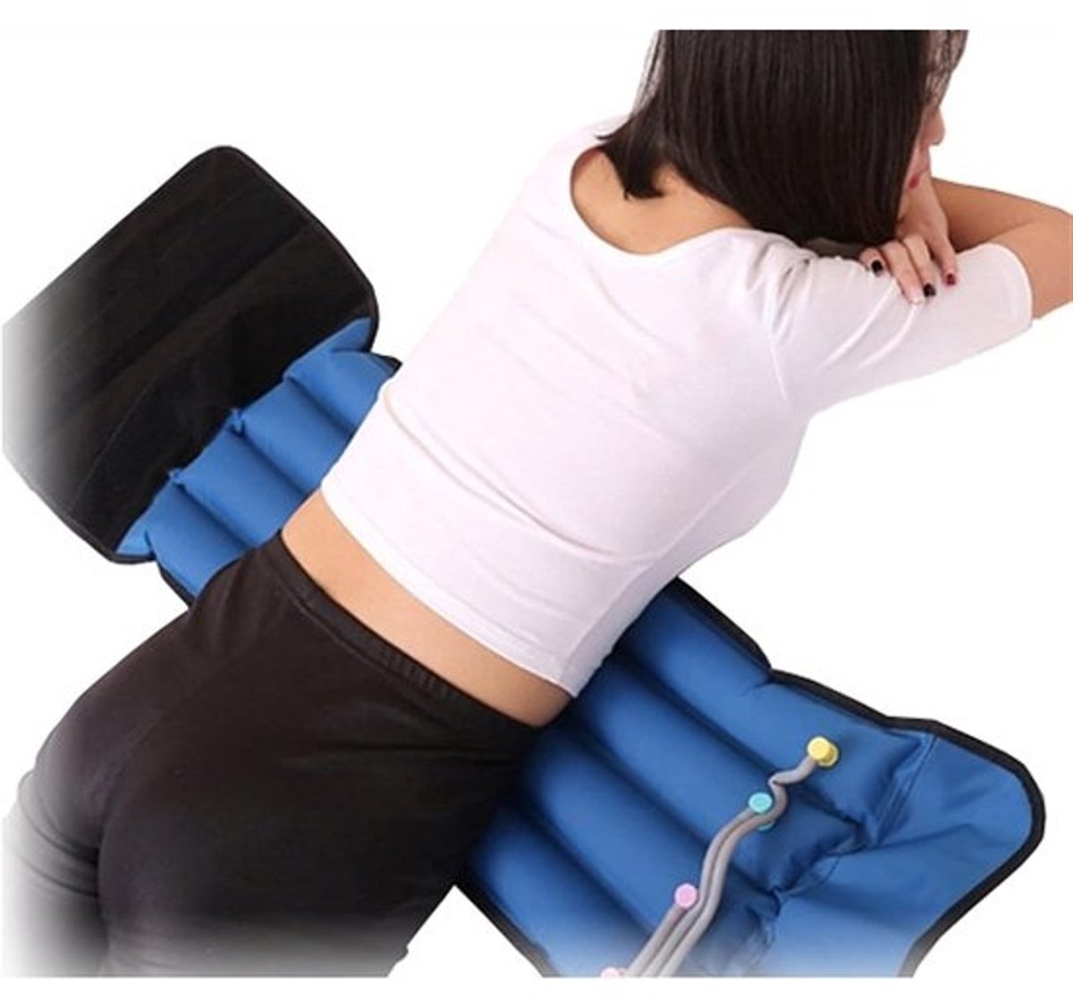 Luchtdrukmassager - Compressie laarzen - Herstel en ontspanning - 6 luchtkamers - Arm benen taille