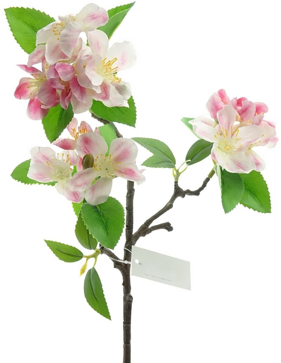 DPI appelbloesemtak roze en wit 42 cm - kunstbloem