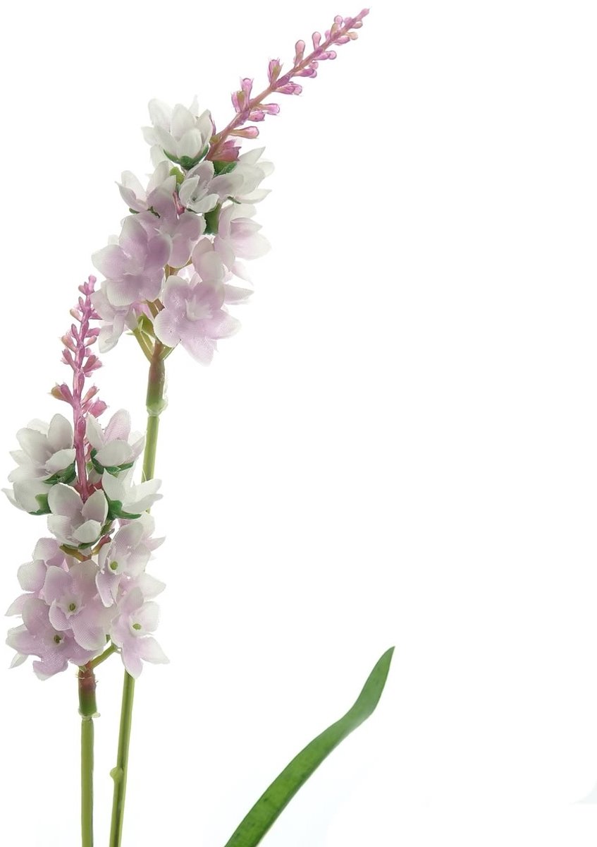Gasper Wederik Lysimachia Wit en Lila 60 cm - Kunstbloemen