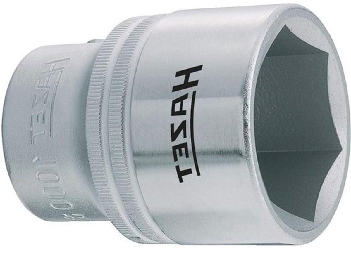Steeksleutel Inzetstuk - Dopsleutel Bit - Sleutelwerkzaamheden - Gripvast Gekarteld - 60 mm - Zilver