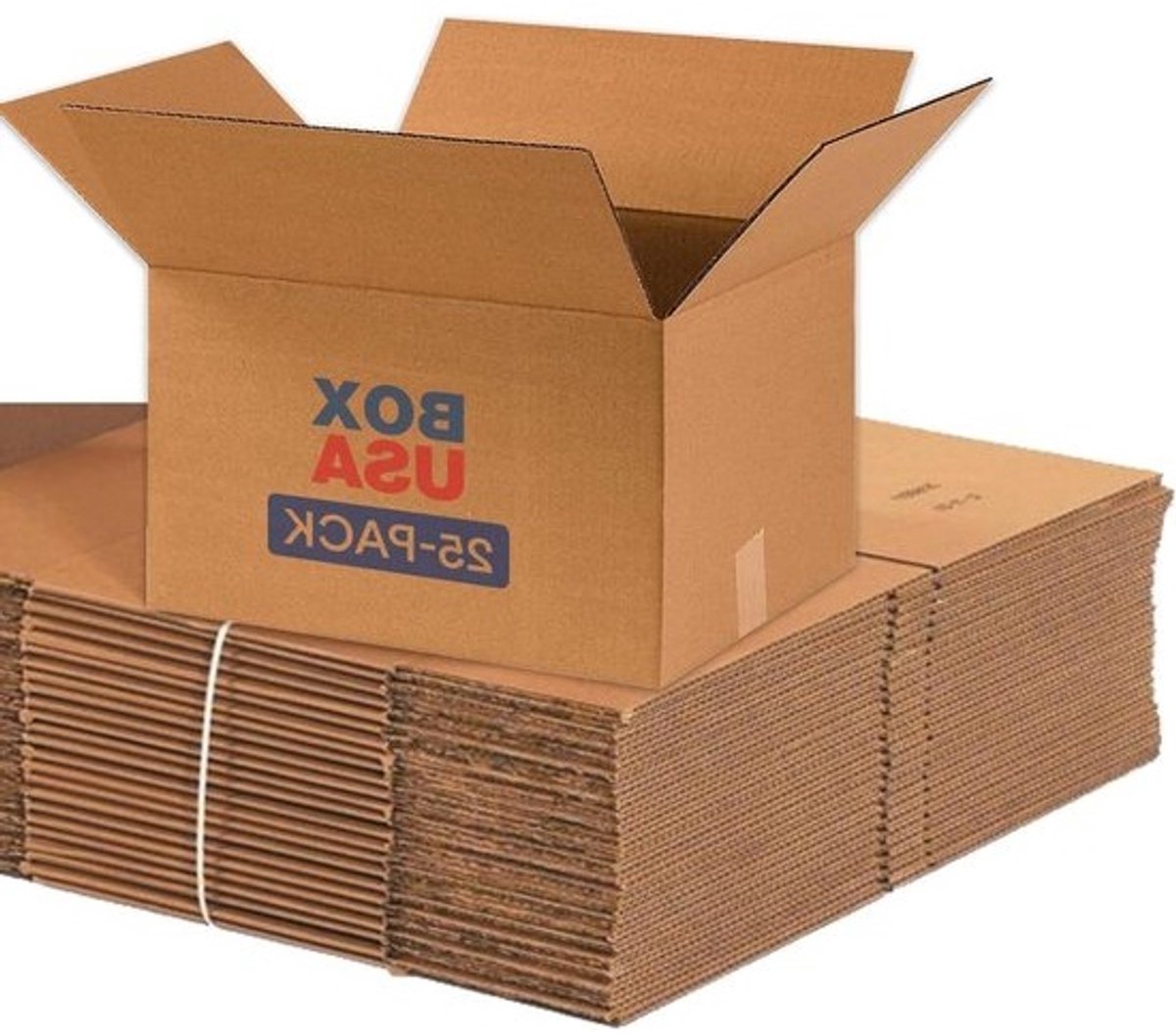 Verzenddozen - Verpakking dozen - Verhuizen en Opslag - Stevig Golfkarton - 406 x 33 x 254 cm - Bruin