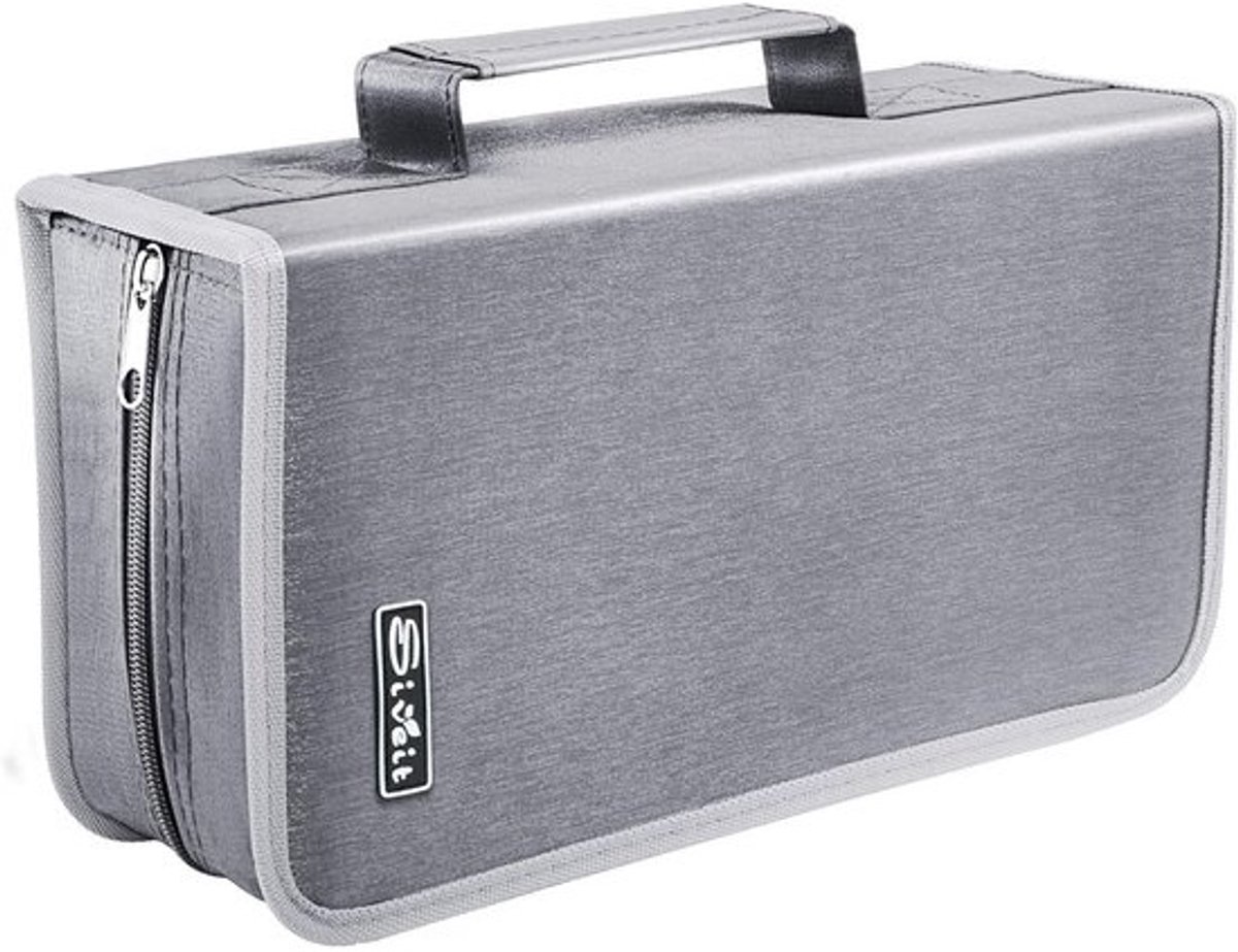CD/DVD Hoesje met 128 Capaciteit - Organizer voor Auto, Thuis en Reizen