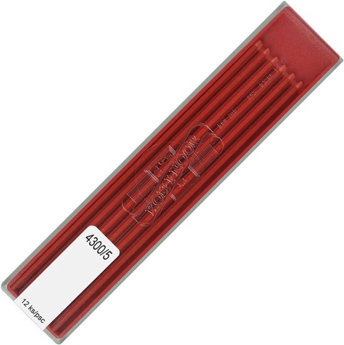 Kleurvullingen voor vulpotlood 2 mm - Rood | 120 mm lang
