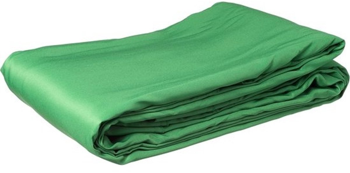 Groot Polyster Achtergronddoek 3x6m Chromakey Groen voor Fotografie en Video