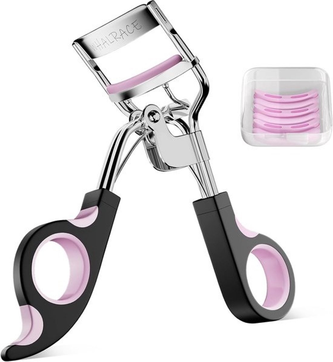 Wimperkrultang met 6 Extra Vervangende Strips voor Perfecte Krul