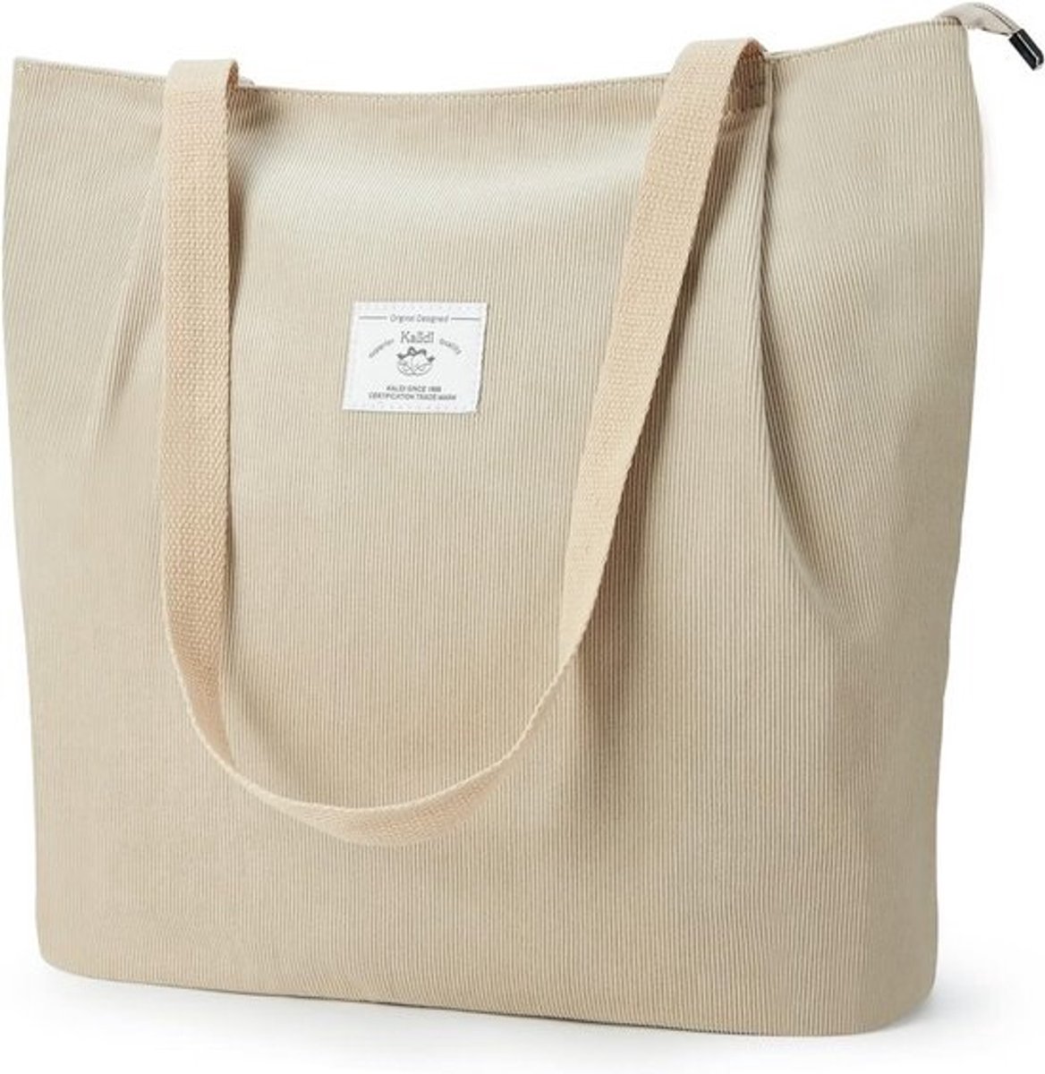 Grote Waterdichte Shopper Tas met Rits voor Dames | Handtas & Schoudertas voor Werk, Reizen en Dagelijks Gebruik