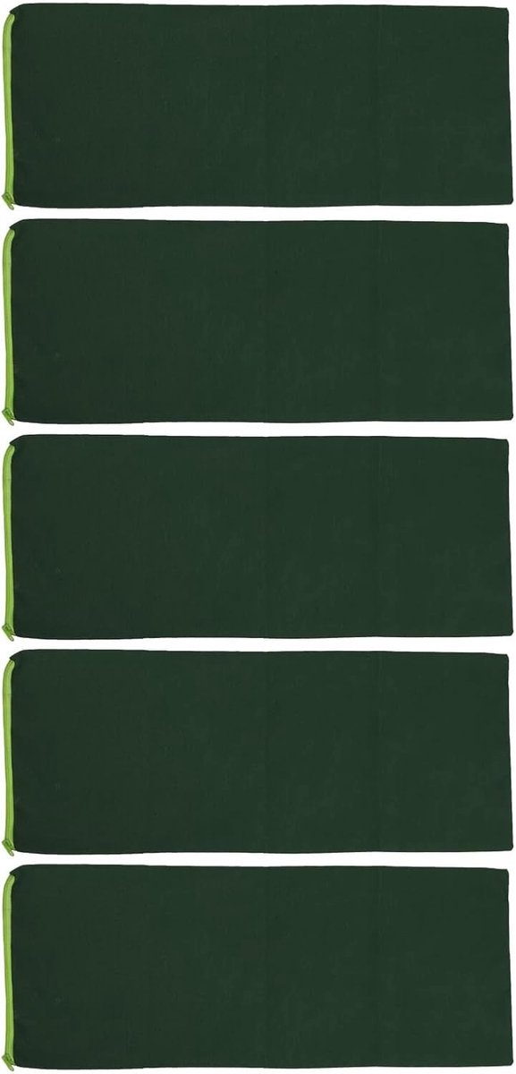 Herbruikbare siliconen overstromingsbarrière met ritssluiting - 5-pack zandzakken voor bescherming tegen overstromingen, 30 x 75 cm, ideaal voor thuis, garagedeuren en ramen