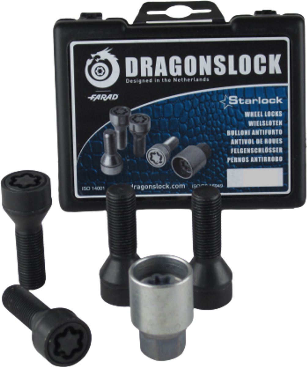 Dragonslock Slotbout (wielslot) - Smart #1 vanaf 2022 - Kleur zwart