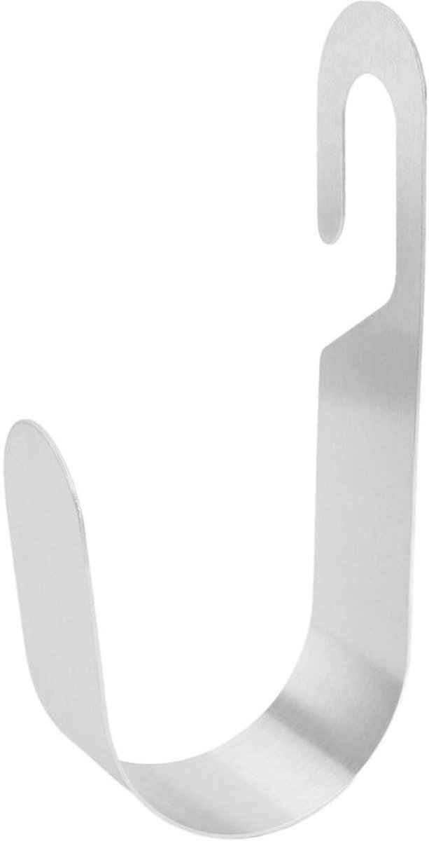 Tuinslanghouder - Slanghanger Ophangsysteem - Slangen Opbergen - Roestvrij Staal Constructie - 22.5 x 10 x 5.5 cm - Zilver