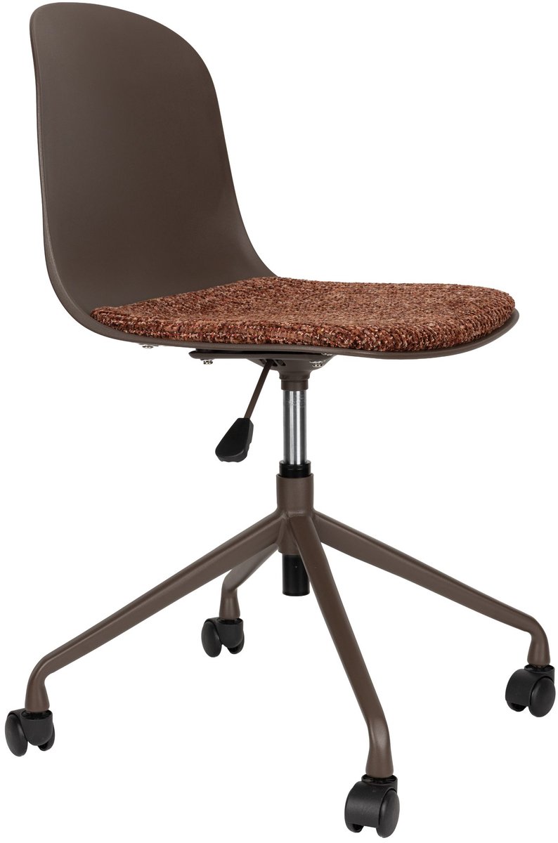 Housecraft Living Roxanne Bureaustoel Bruin - Set van 2