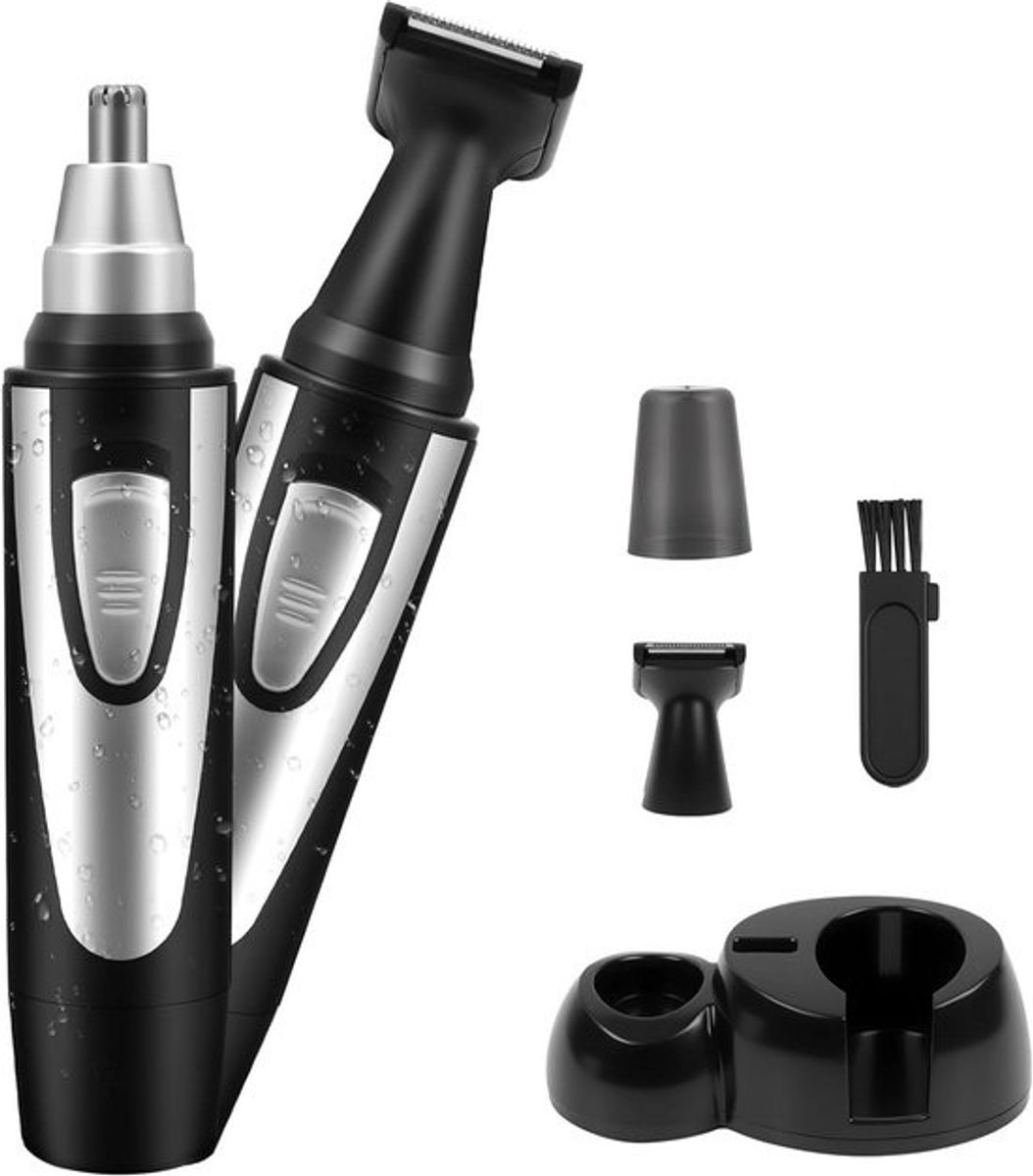 Oor en Neus Haren Trimmer met LED Indicator, Pijnloos Ontharen