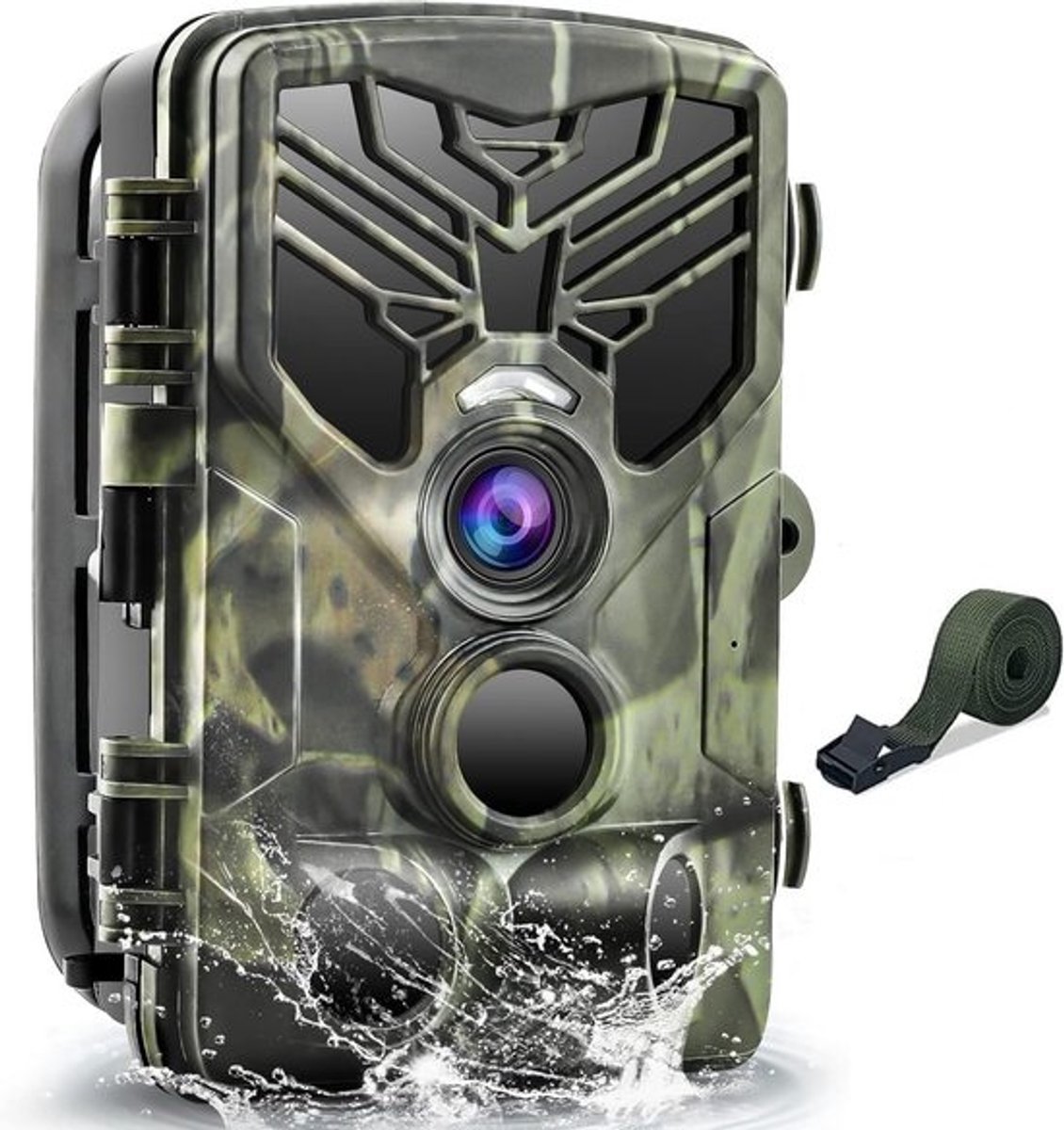 Wildcamera met Nachtzicht - Buitencamera - Waterdicht - Full HD - Jachtcamera
