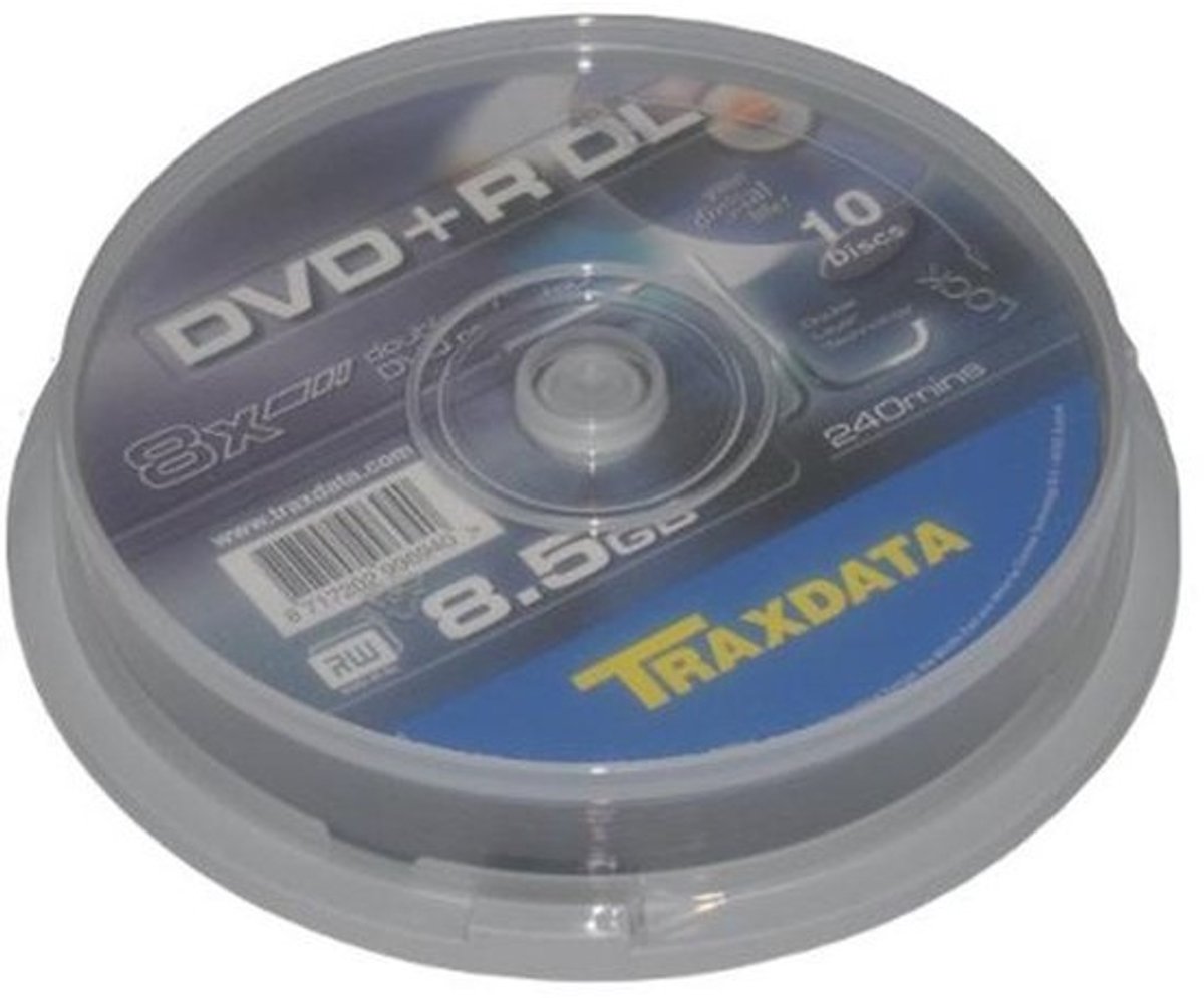 Image of 10 STK. DVD+R DL 8,5GB 8X in Cake