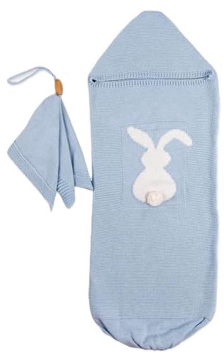 Baby Cocoon Swaddle Set voor 0-8 maanden - Winterslaapzak en Inbakerdoek