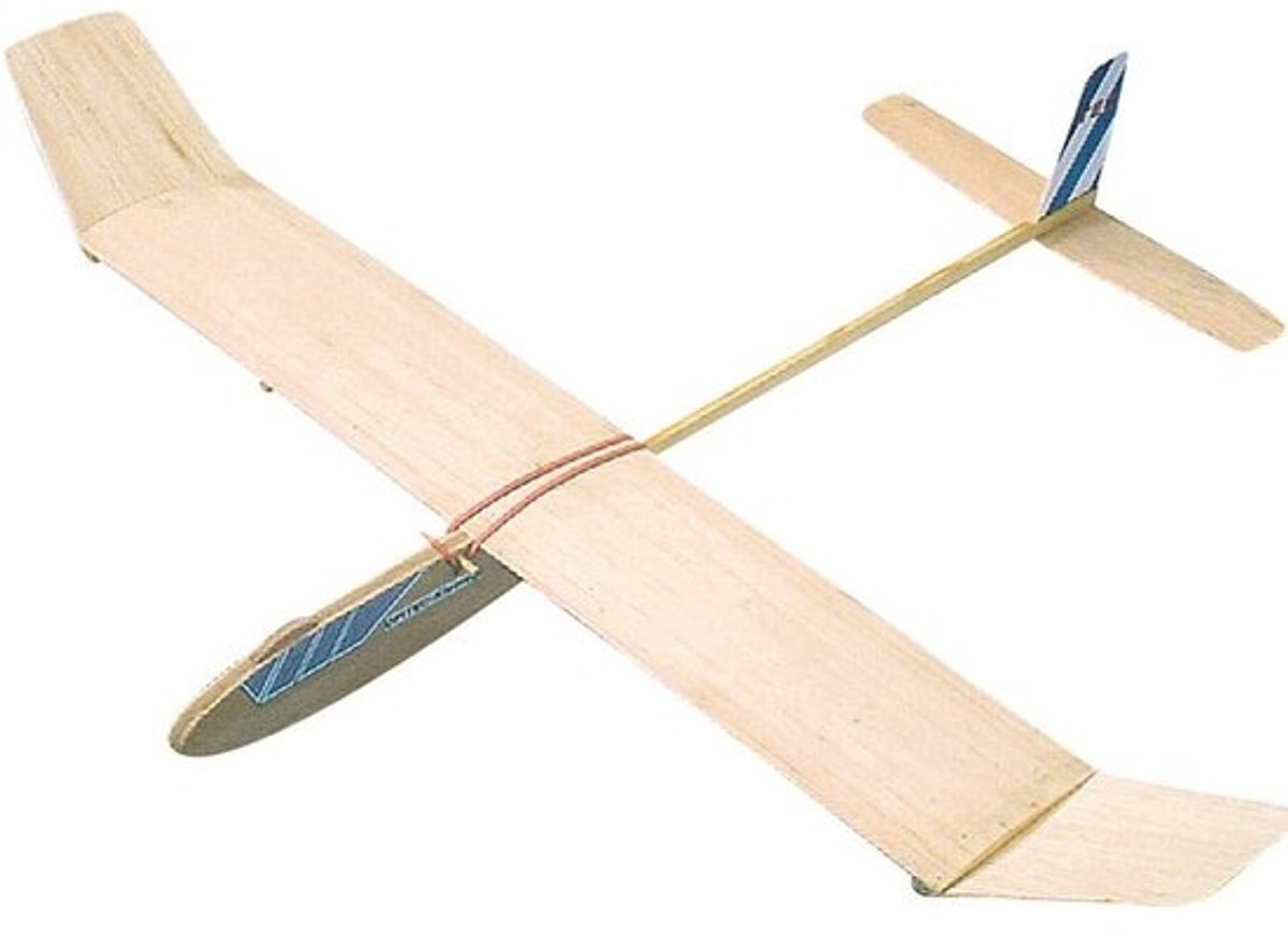 Model Zweefvliegtuig Bouwpakket 660mm voor Kinderen en Tieners vanaf 11 jaar