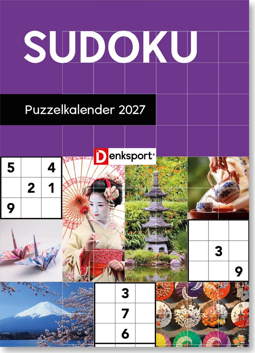 Denksport Sudoku Puzzelkalender - 2027