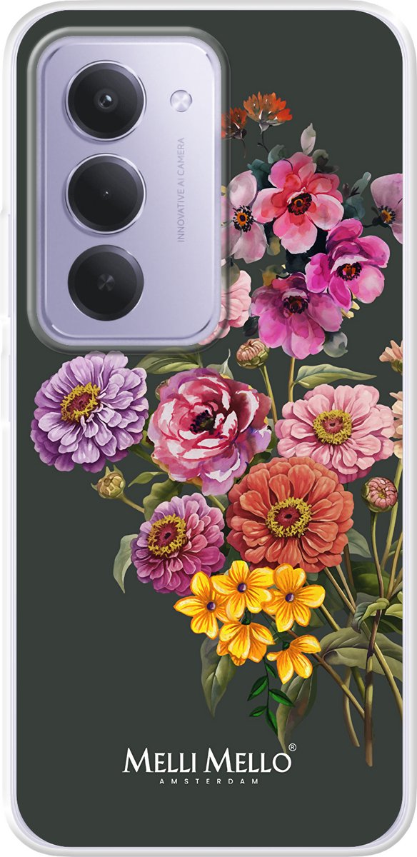 Melli Mello Telefoonhoesje Velvet Bloom (Soft case) - Apple iPhone 13 Pro Max