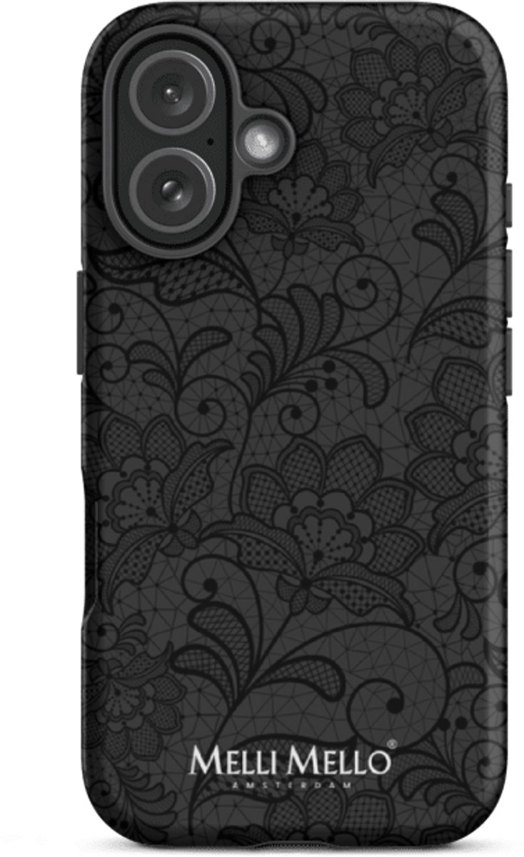 Melli Mello Telefoonhoesje Midnight Lace (Tough Case) - Apple iPhone 16
