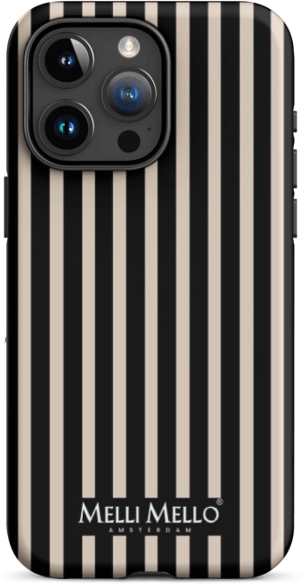 Melli Mello Telefoonhoesje Midnight Lines (Tough Case) - Apple iPhone 15 Pro Max