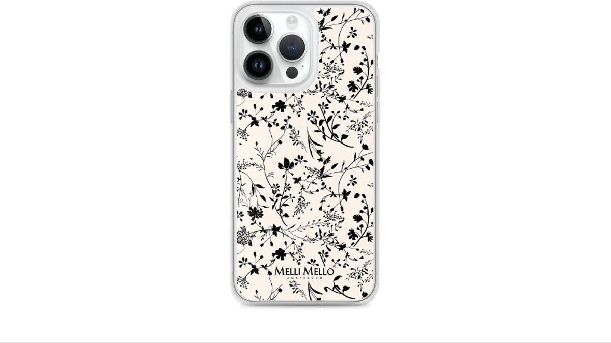 Melli Mello Telefoonhoesje Crimson Palm (Soft case) - Apple iPhone 13 Pro Max