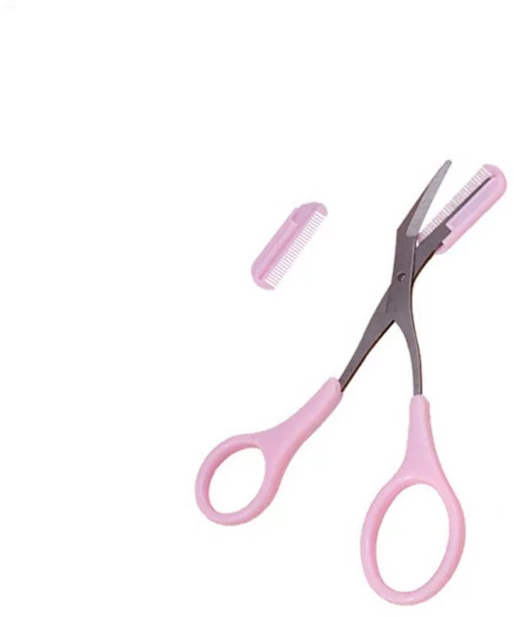 Mini Brow Class wenkbrauw schaartje roze - Cutting Scissors - beauty group
