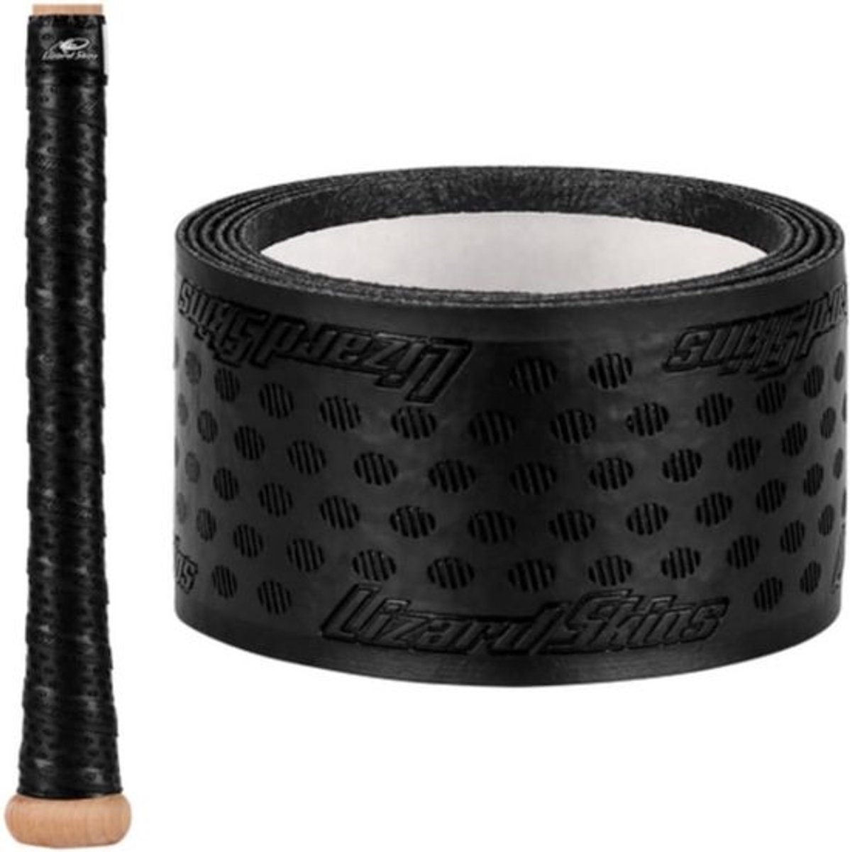 Knuppel Grip Tape - Slaghout Handvat - Verbeterde Grip - Durasoft Polymere - 1.1 mm Dikte - Zwart
